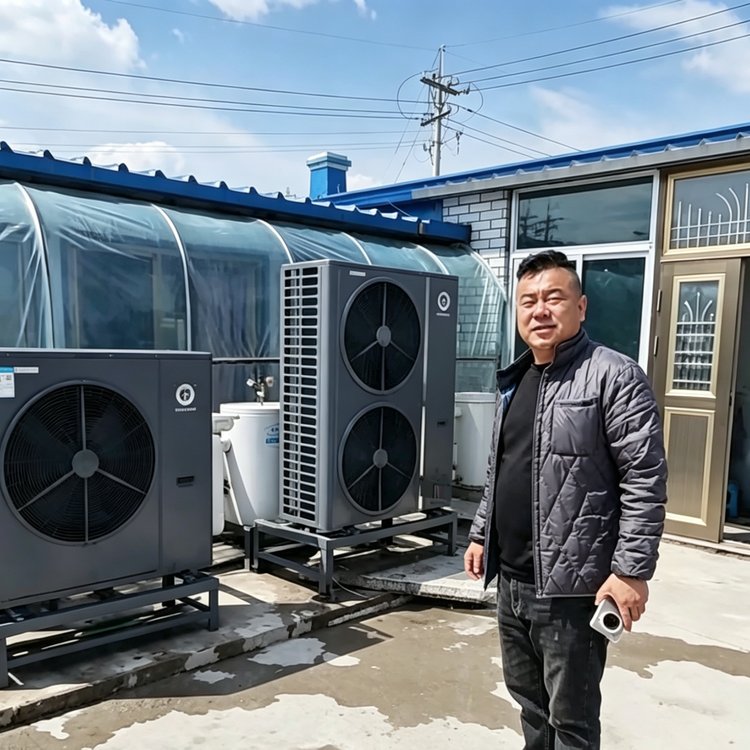 李宝龙商铺jxf吉祥坊空气能安装实景